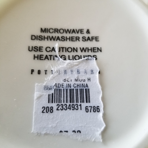 Pottery Barn | Ceramic Monogram H  Coffee Mug - Picture 5 of 7